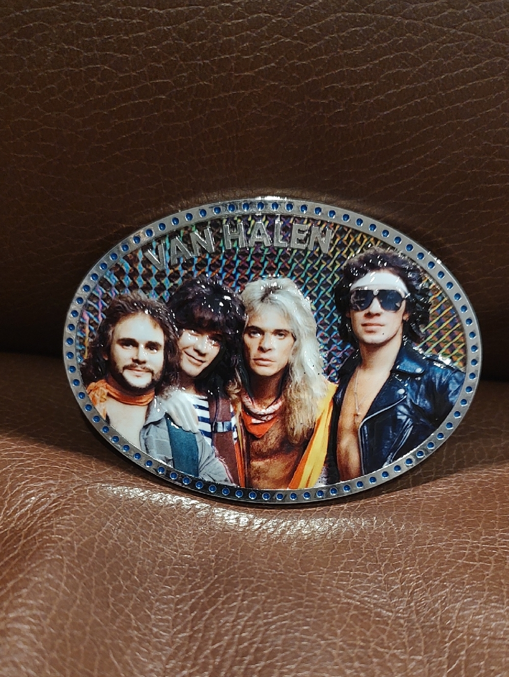 VAN HALEN VH Band Group Belt Buckle